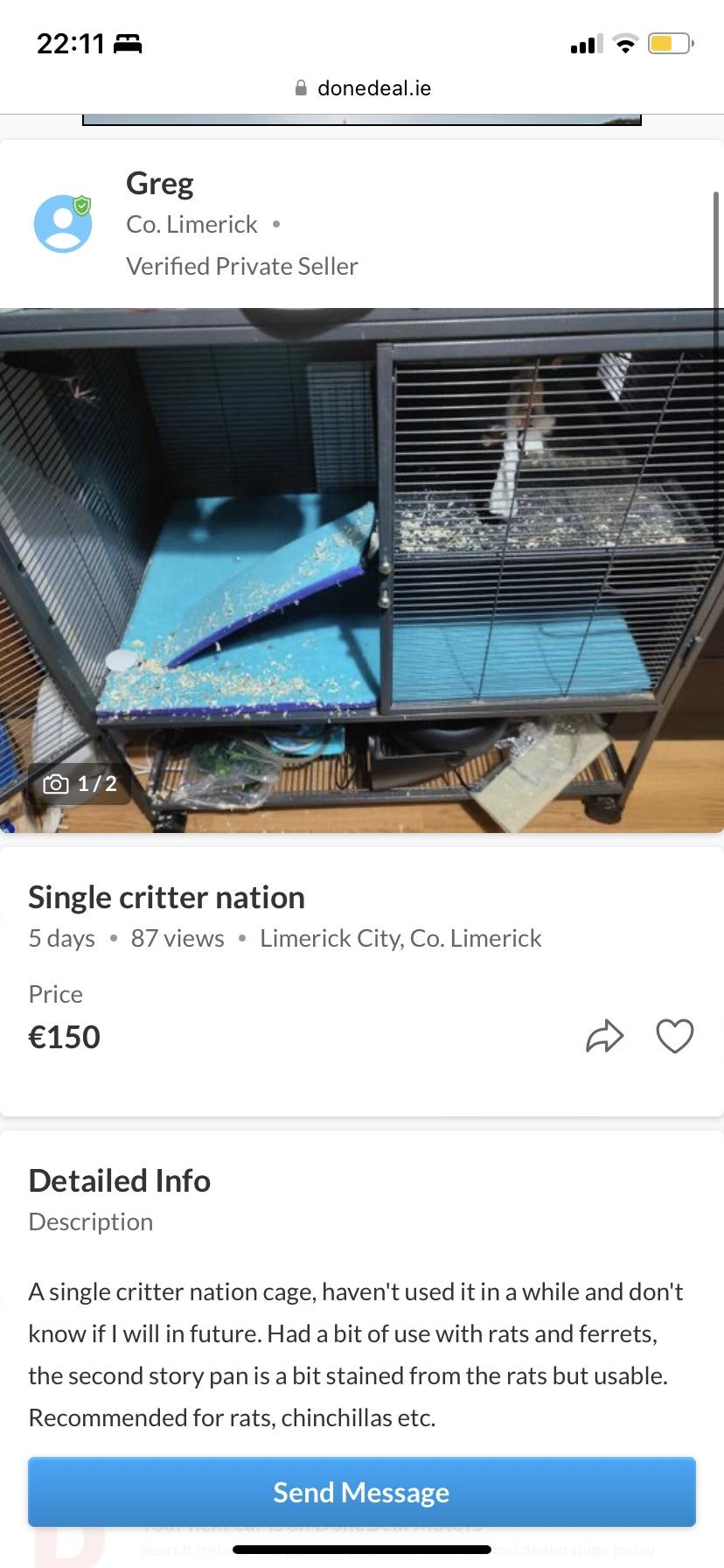 Any cage recommendations? I heard that Critter or Ferret Nation are good tho, should I get double or single cage?
