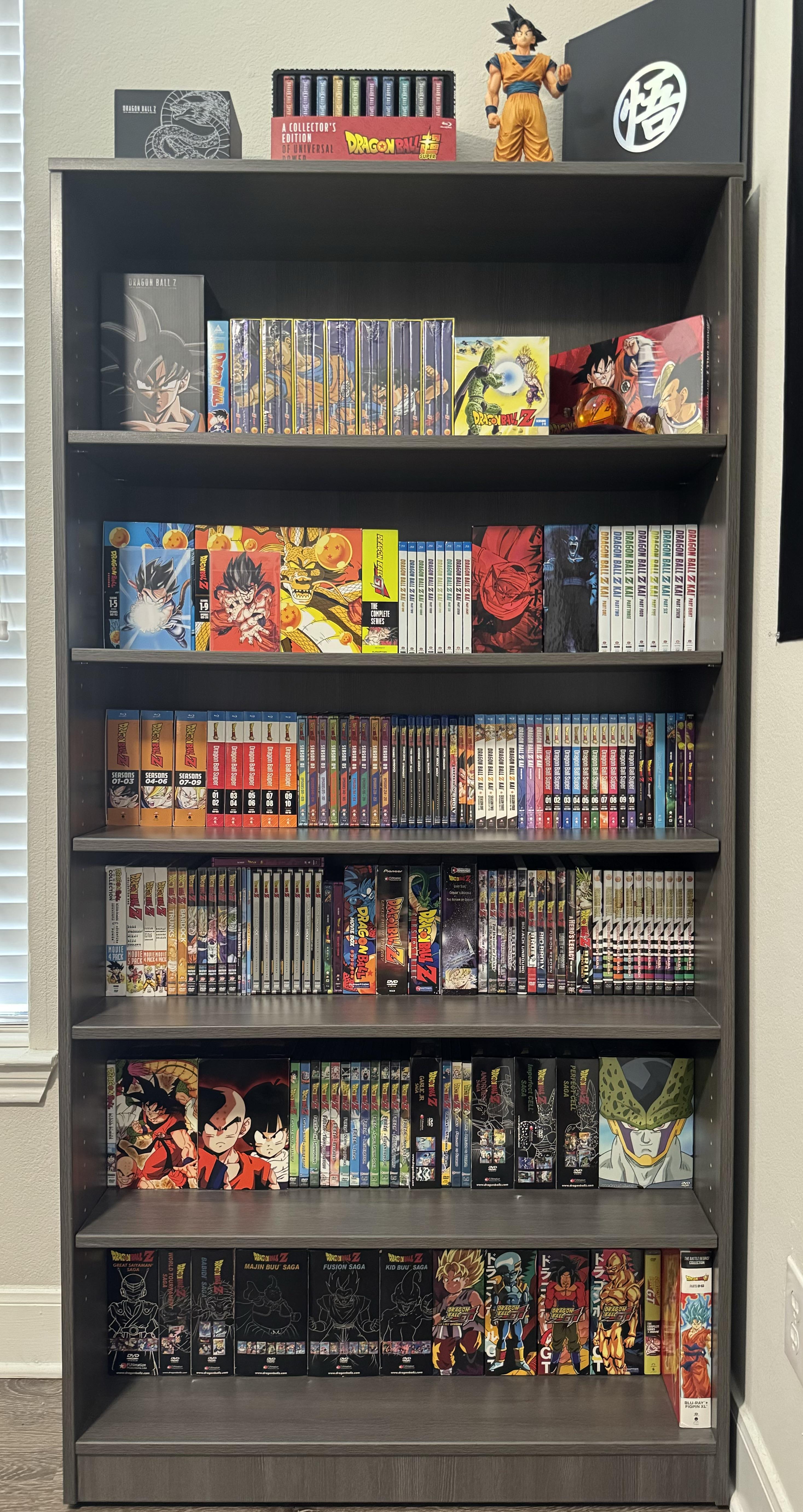 My Dragon Ball Funimation / Crunchyroll Uncut DVD & Blu-ray Collection ...