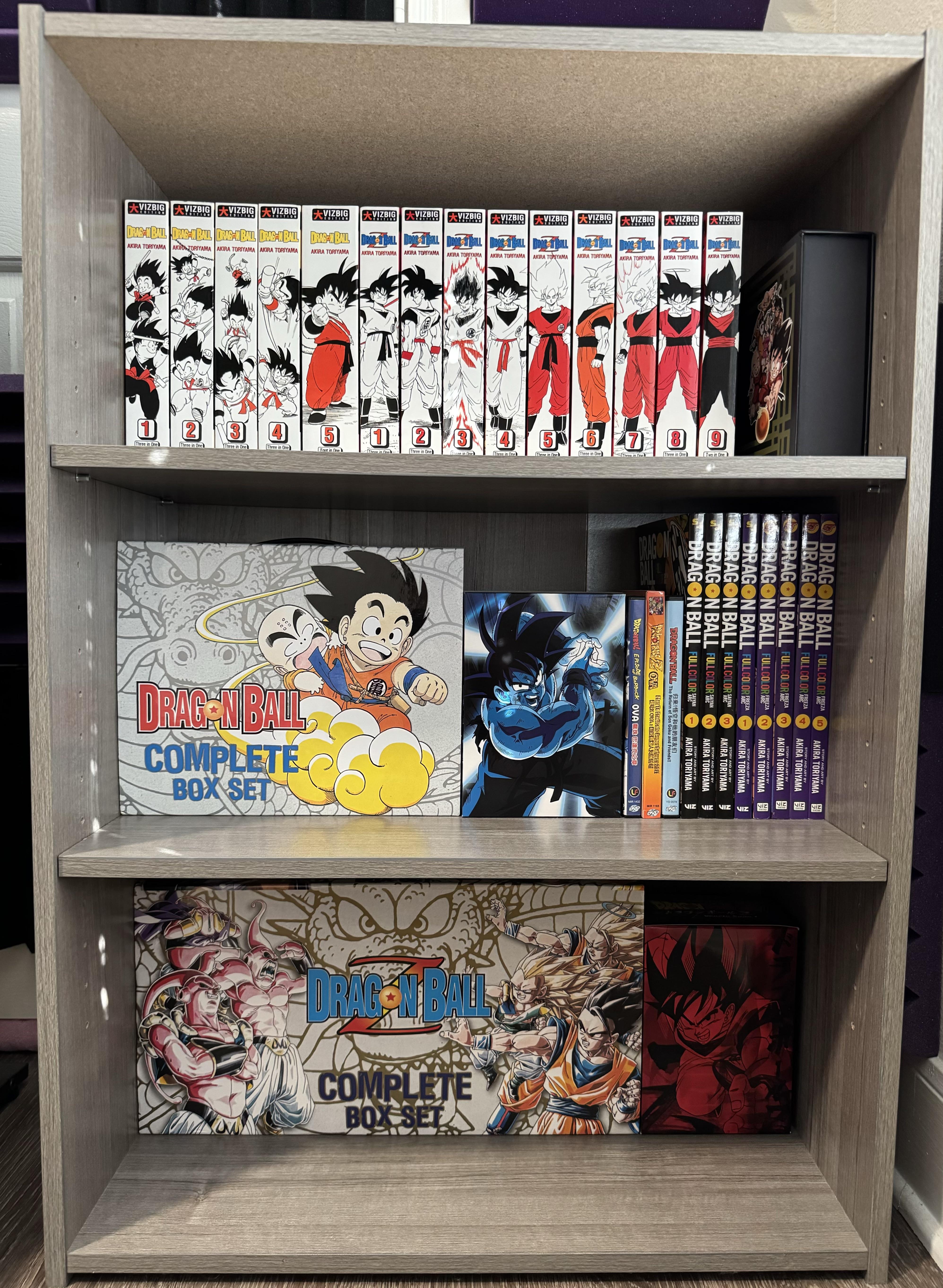 My Dragon Ball Funimation / Crunchyroll Uncut DVD & Blu-ray Collection ...