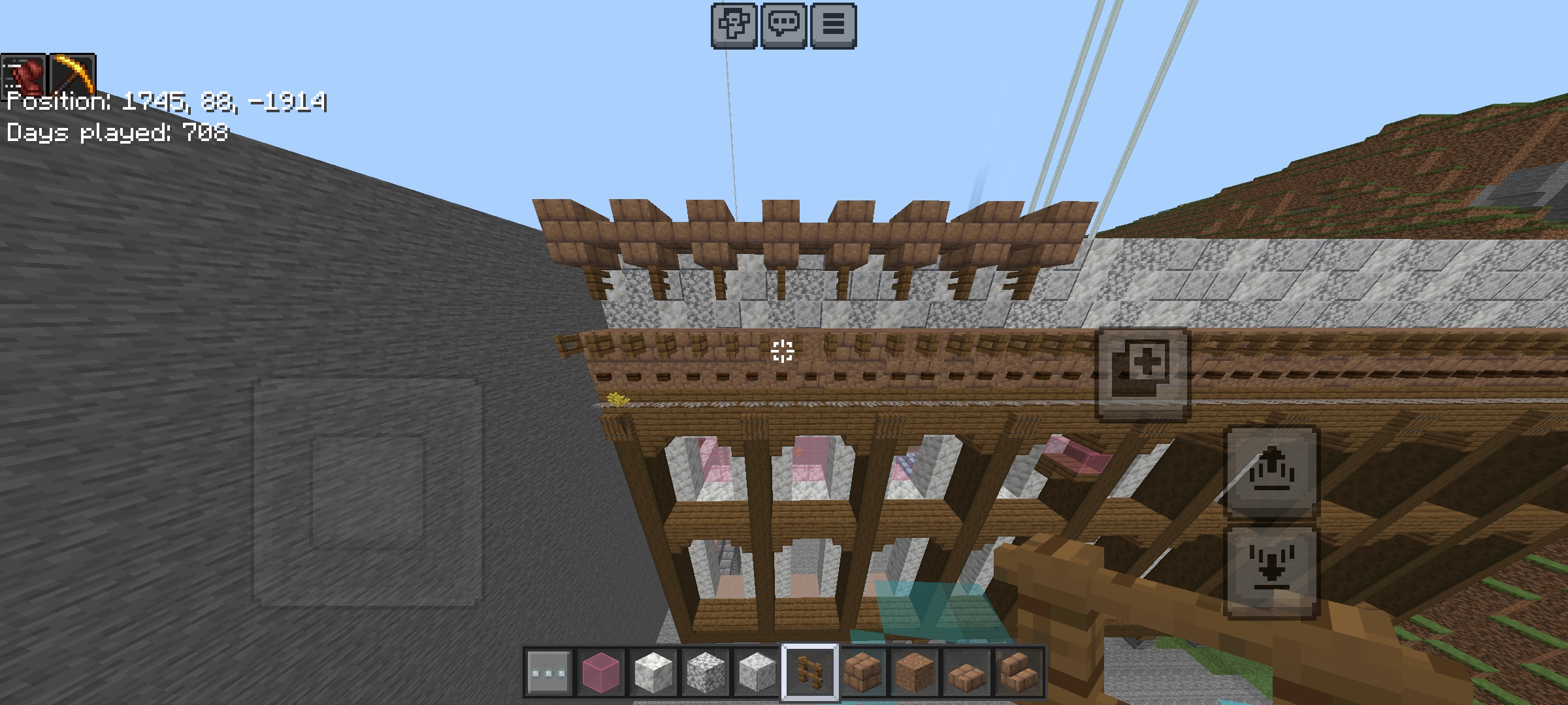 I need help with my mansion's roof