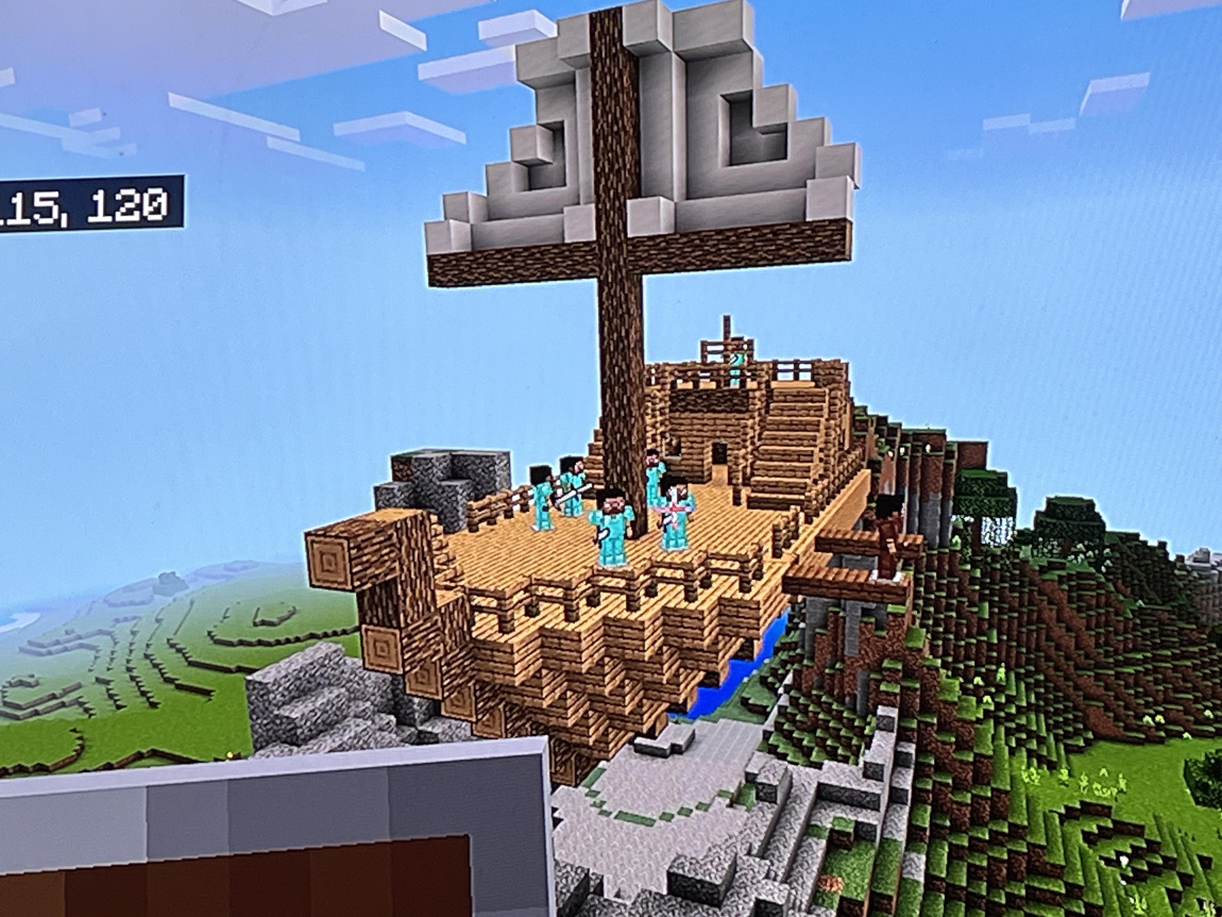 Flying Raft Minecraft Discover more like Minecraft: Flying boat any opinions and Related ...