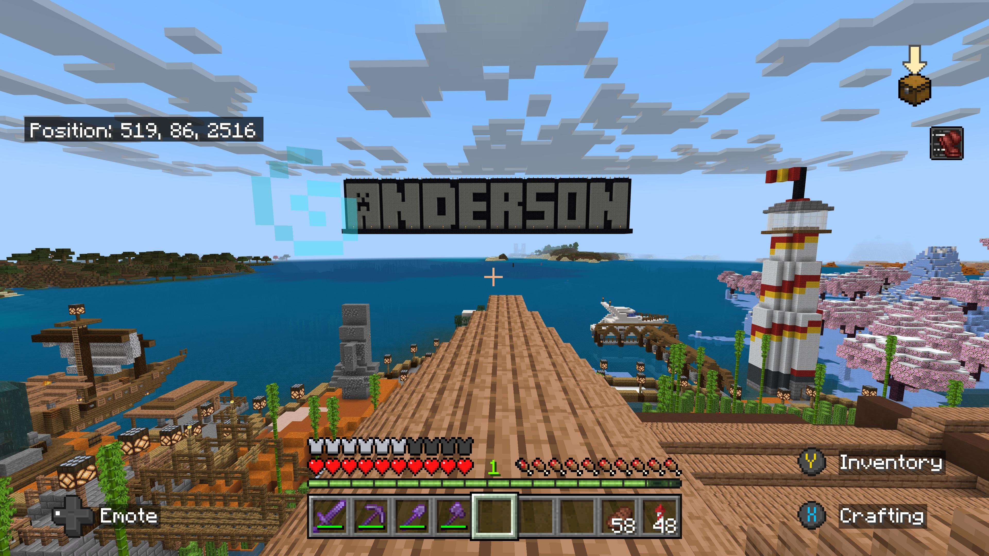 Build inspiration: custom Minecraft text sign | Scrolller