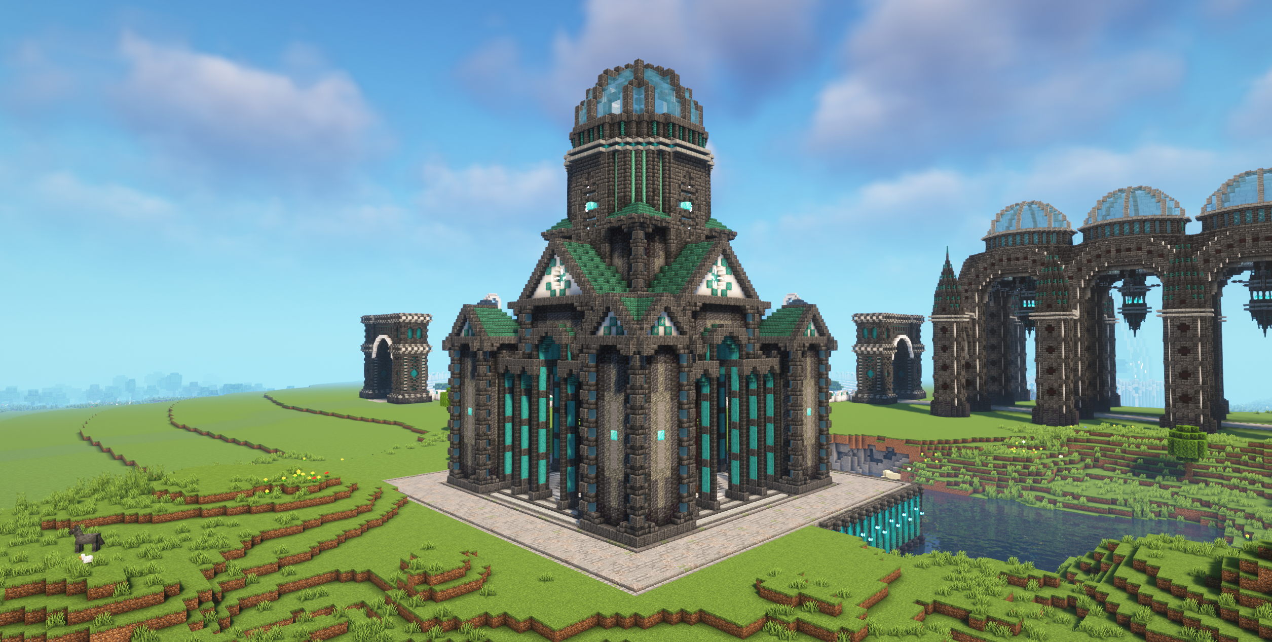 Finished a new build to go around my warped stem farm. | Scrolller