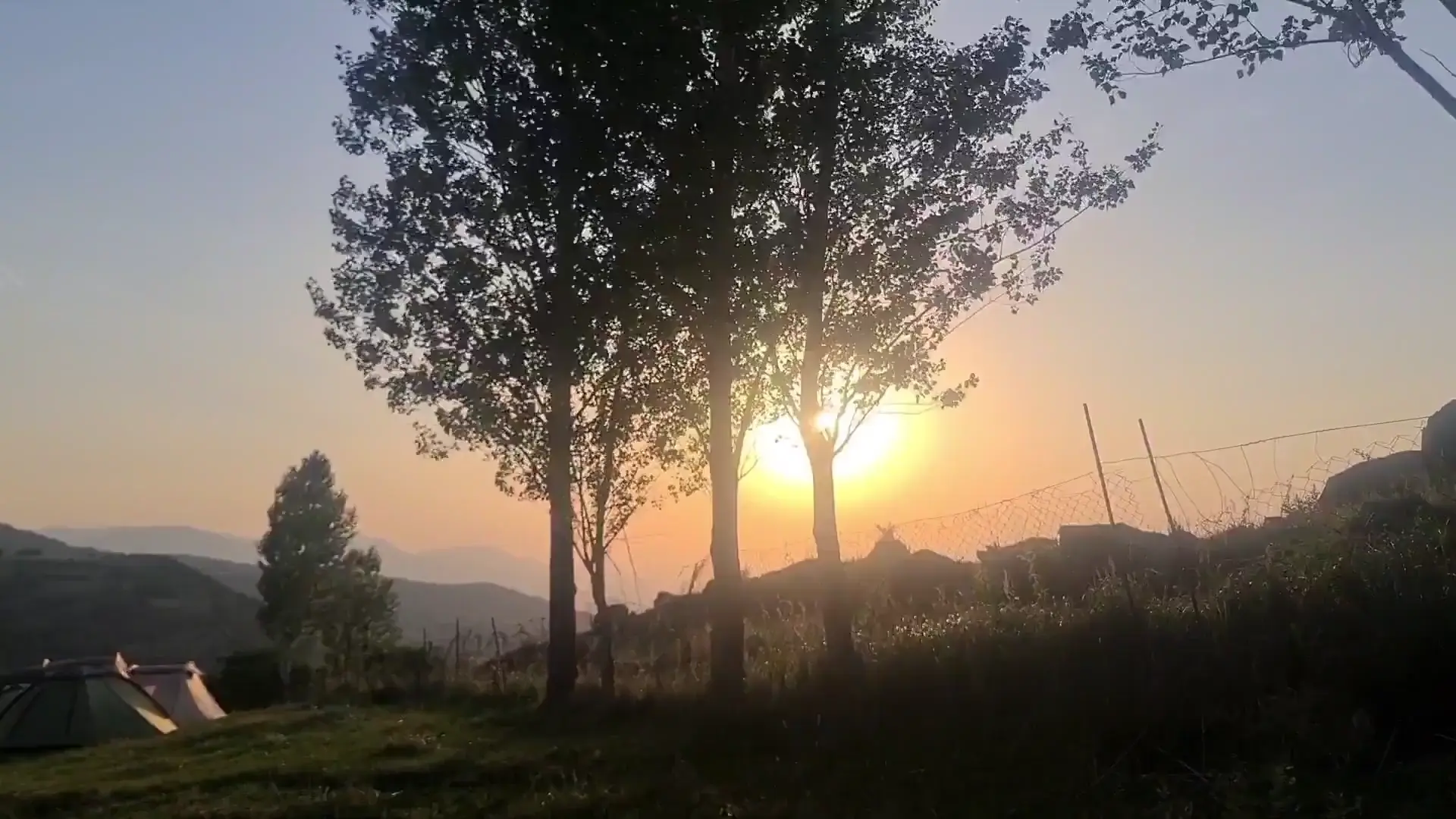 a beautiful sunset