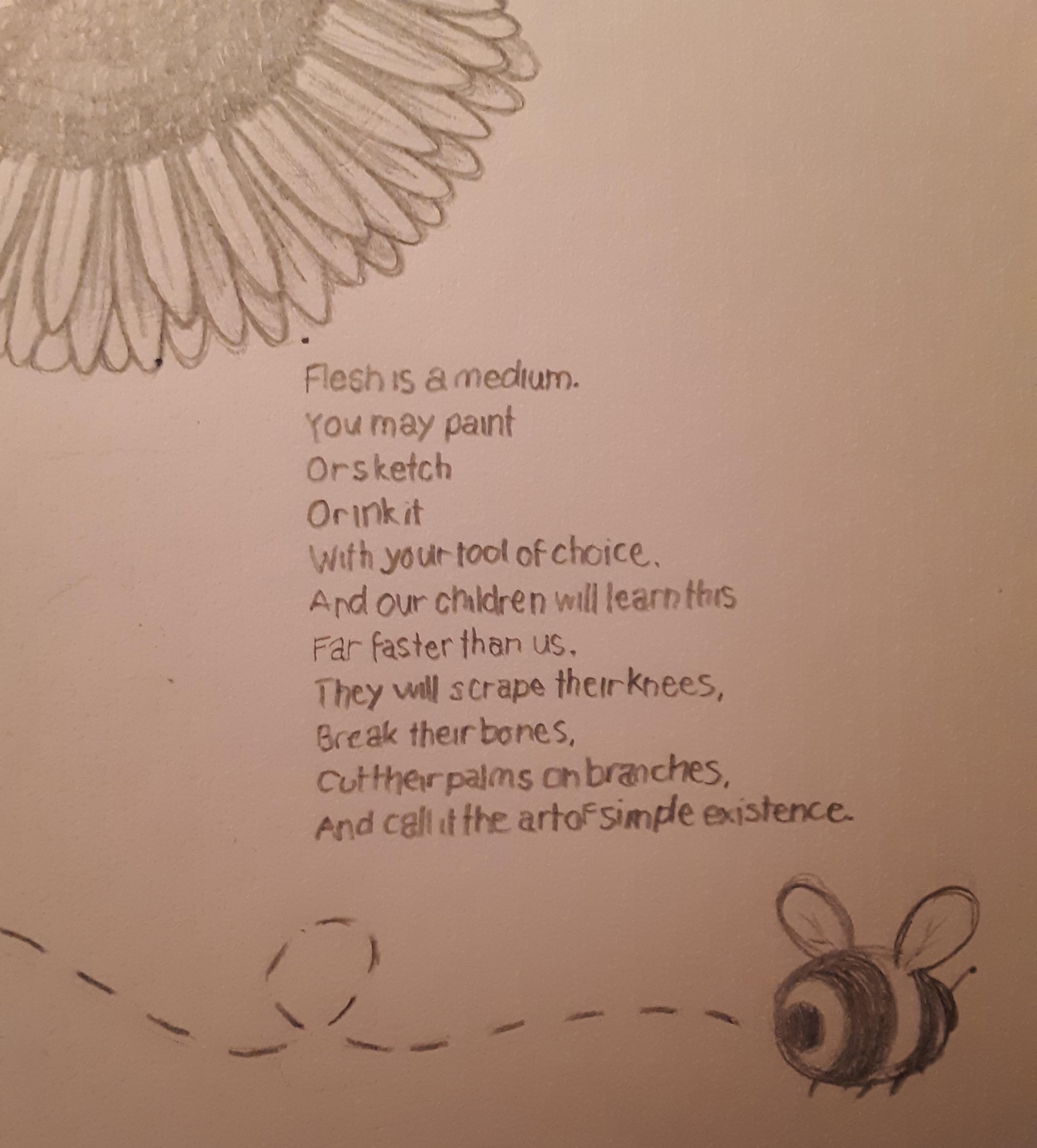 creative writing ideas on poem