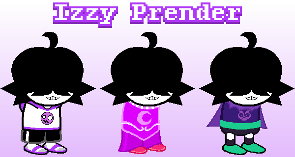 A recent commission I did of local shitty teen Izzy Prender, Page of Rage.