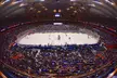 Carrier Dome (hockey setup). Syracuse, New York.