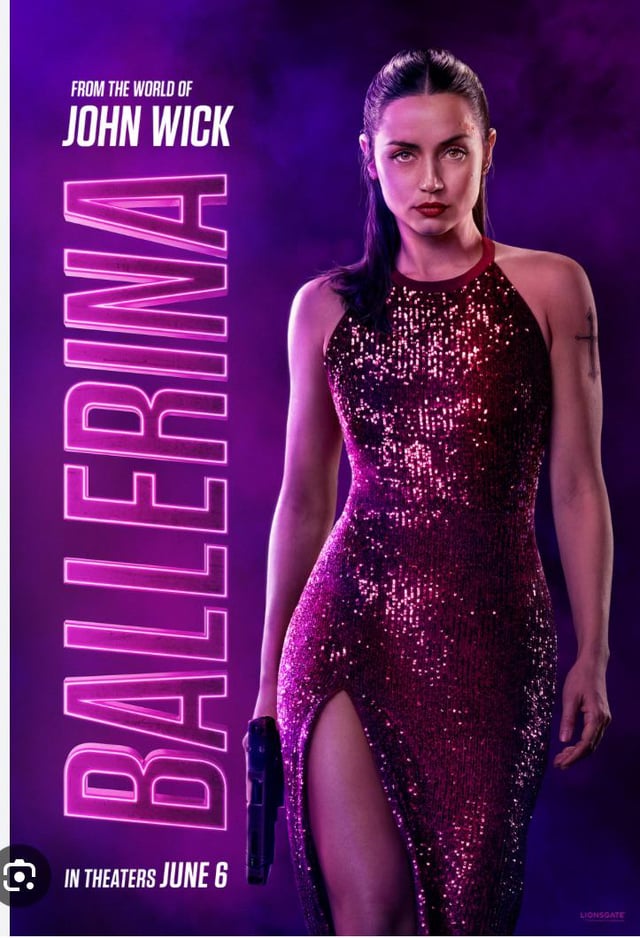 John Wick’s “Ballerina” was my intro to Ana De Armas; I can’t get my eyes off her😍!
