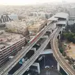 Hyderabad Metro interchange station, India