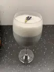 Thanks for being so receptive! Here is a blue chamomile latte I’ve also been toying with as a sub for alcohol