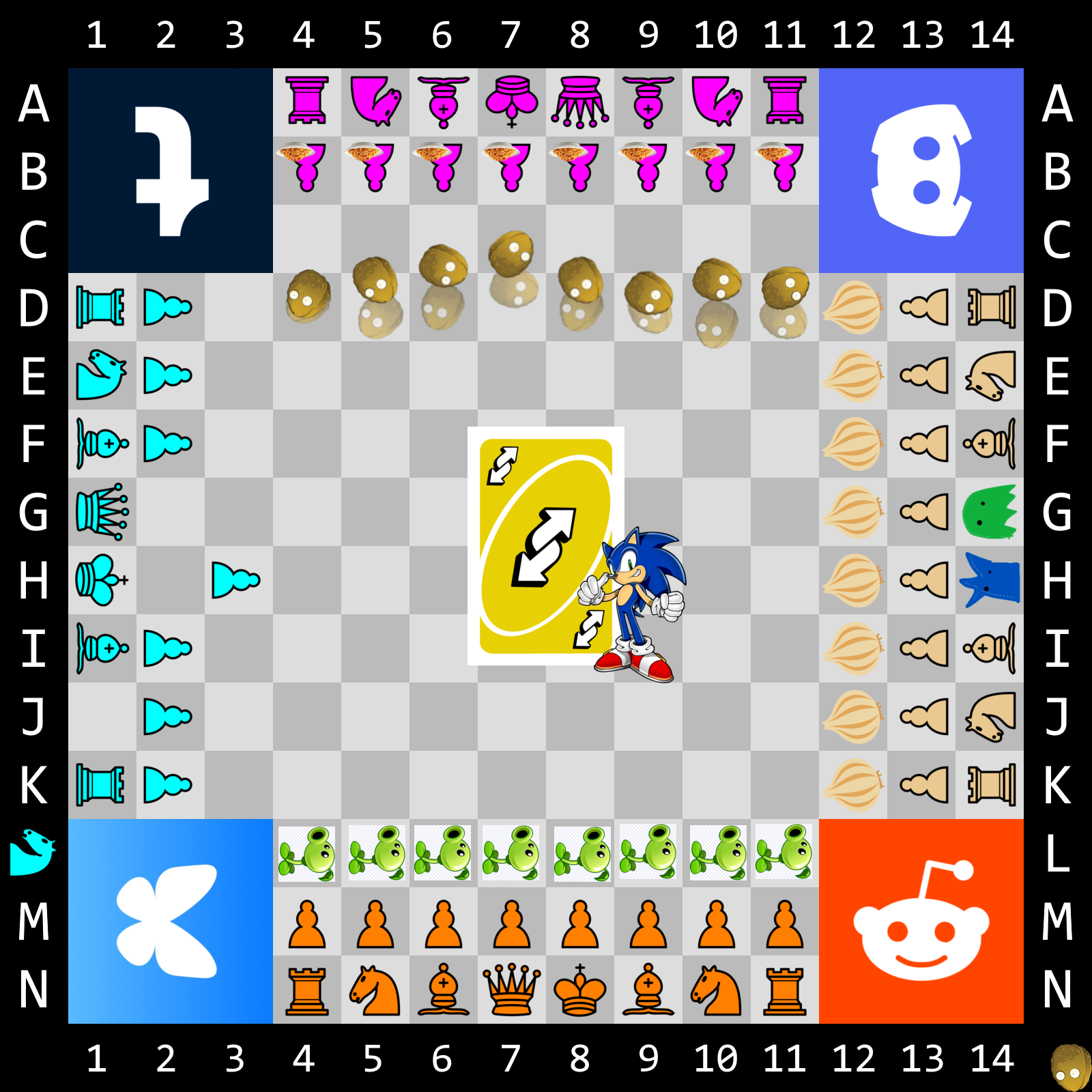 Move 2: Sonic The Hedgehog plays the Uno Reverse Card | Scrolller