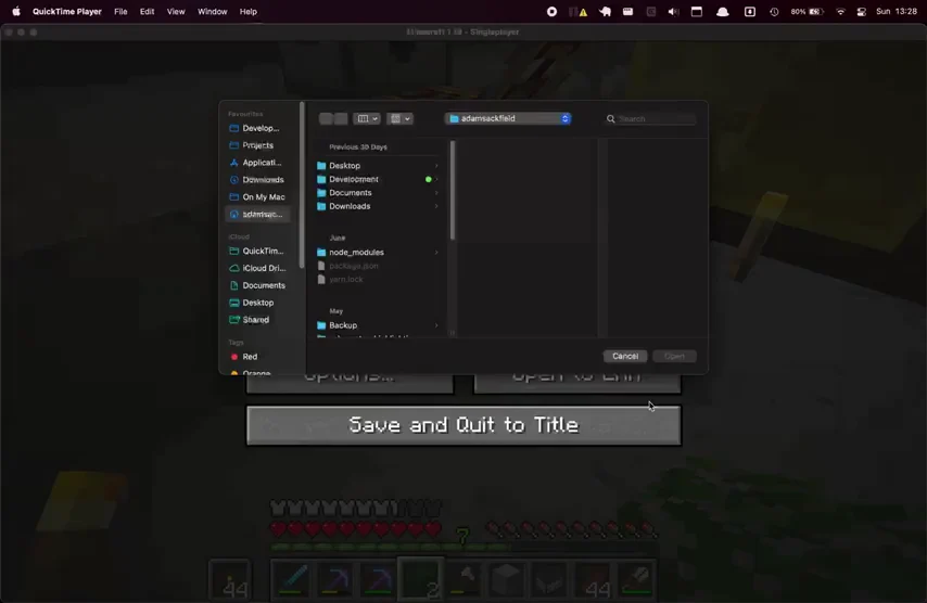 I built a long rail system to get villagers to my iron farm. [REPOST as ...