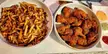 [Homemade] Air-Fried Buffalo Wings and Duck Fat Fries