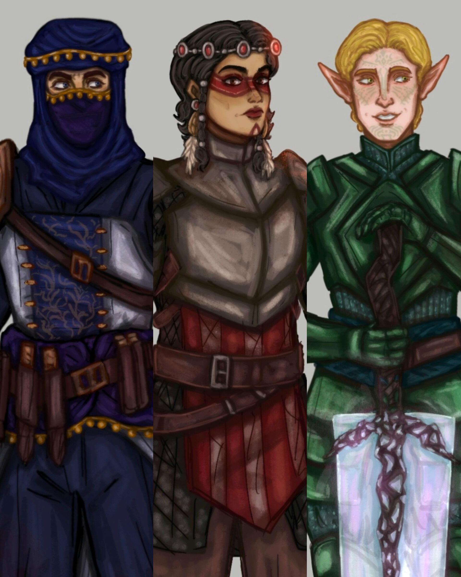 My Old DA Characters [No DAV Spoilers] | Scrolller