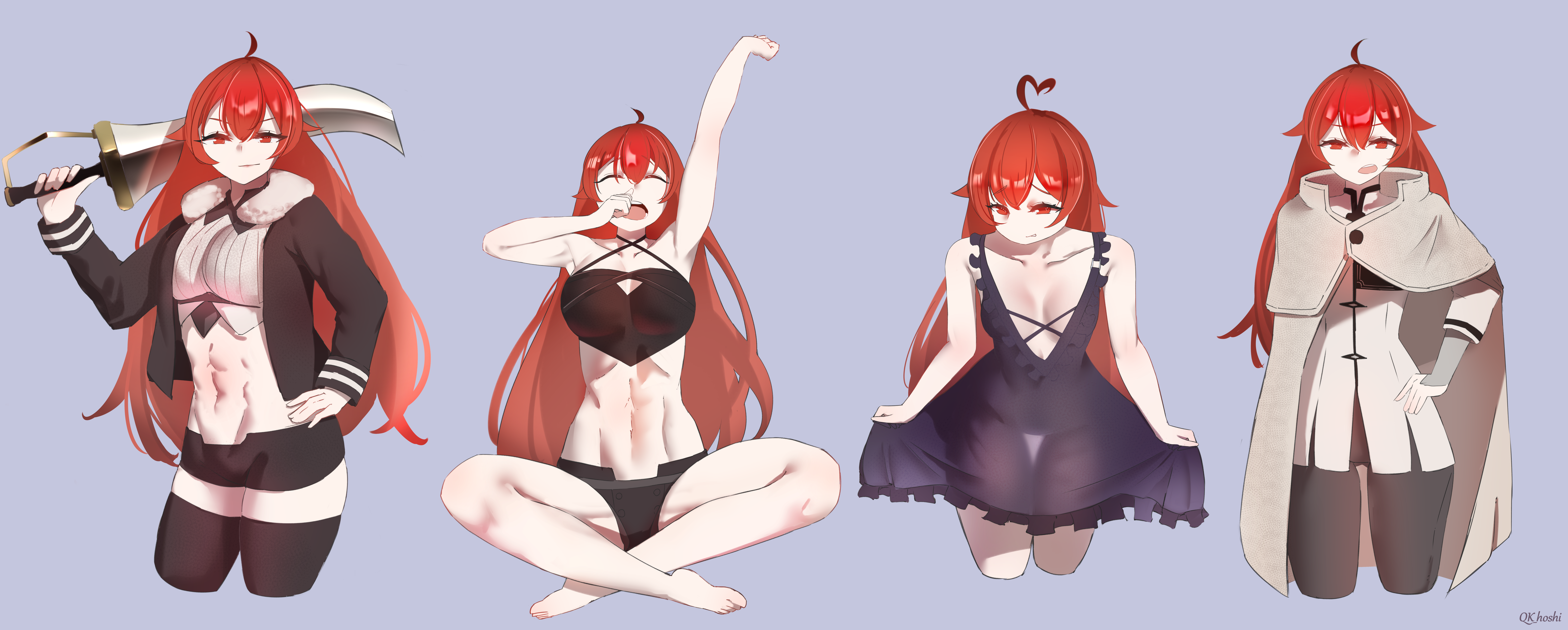 Eris Greyrat (@QK_hoshi)