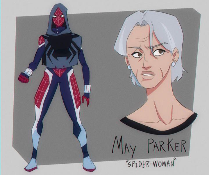 spider-Ma'am Redesign by gabriellarragan