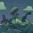 Relaxing, part of my mega Mermay scene