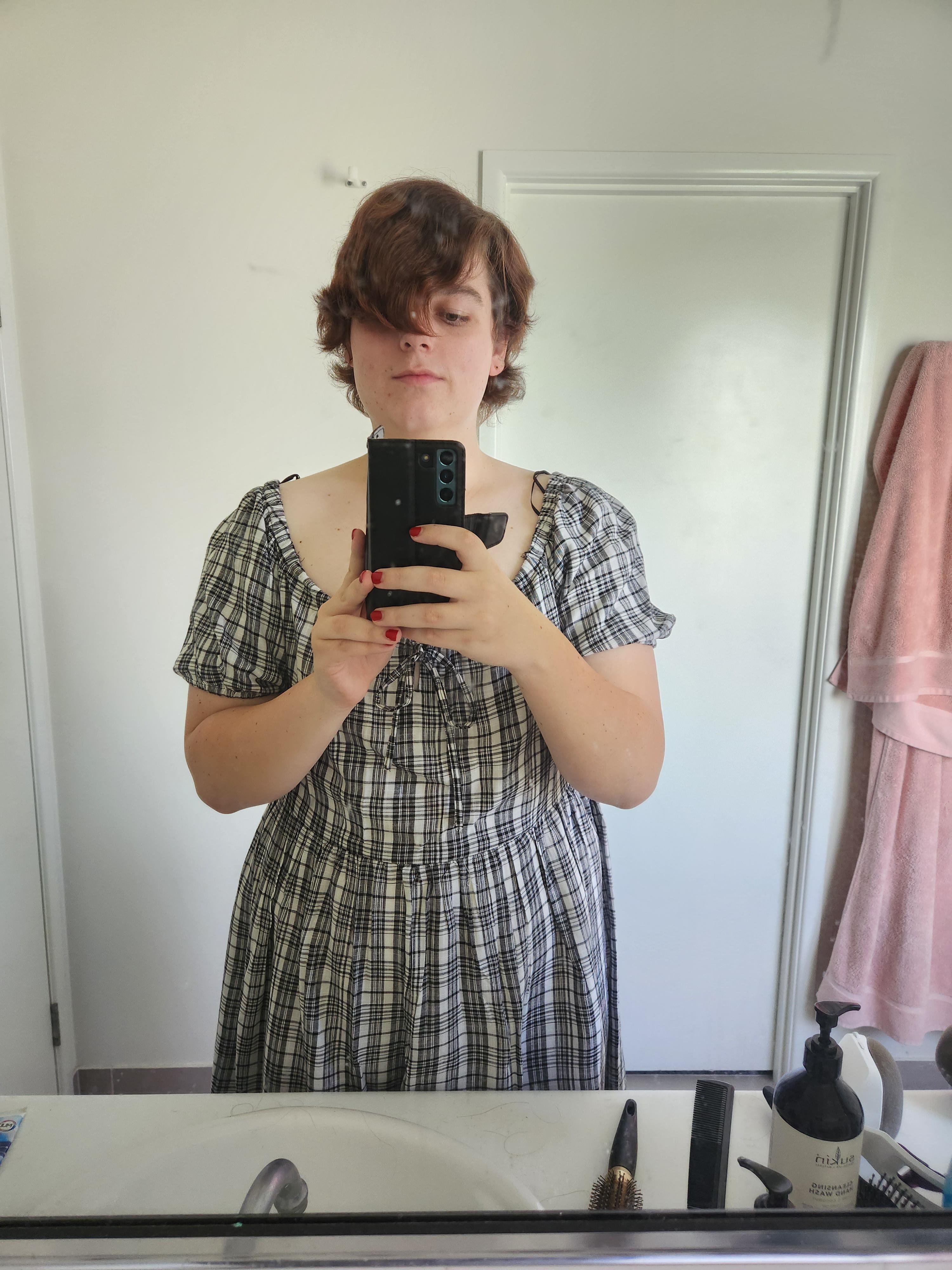 Trans Scroller Discover more like Trans: First time wearing a dress and Related ...