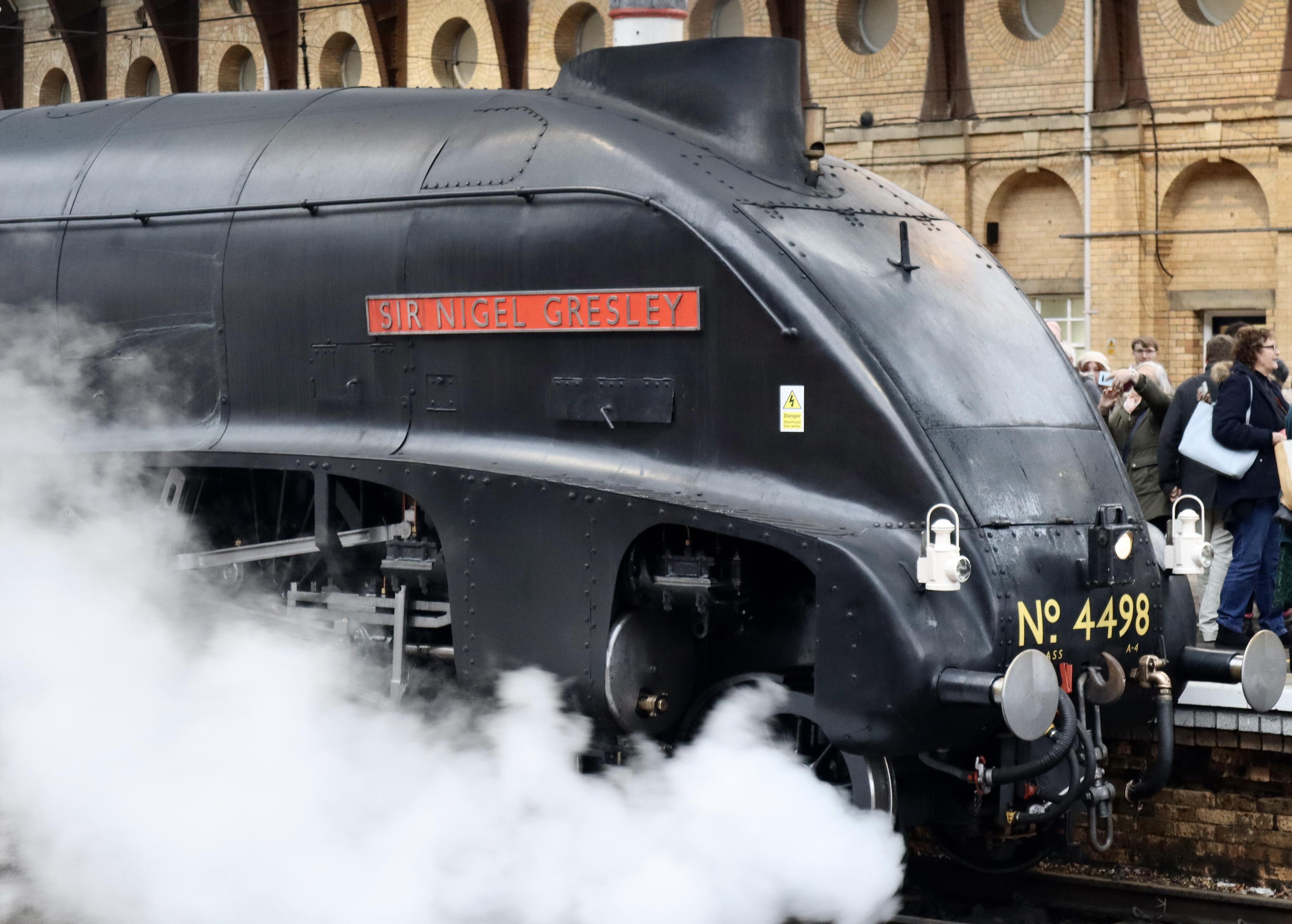 LNER Class A4 4498 Sir Nigel Gresley at York