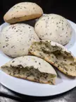 [homemade] Korean sesame tapioca bread
