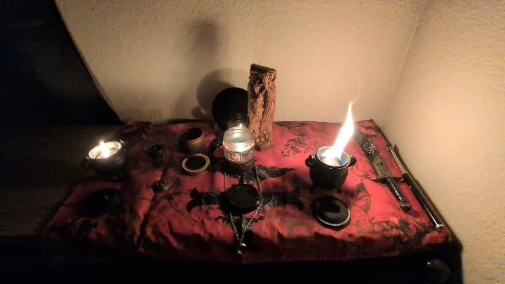 New Altar Setup