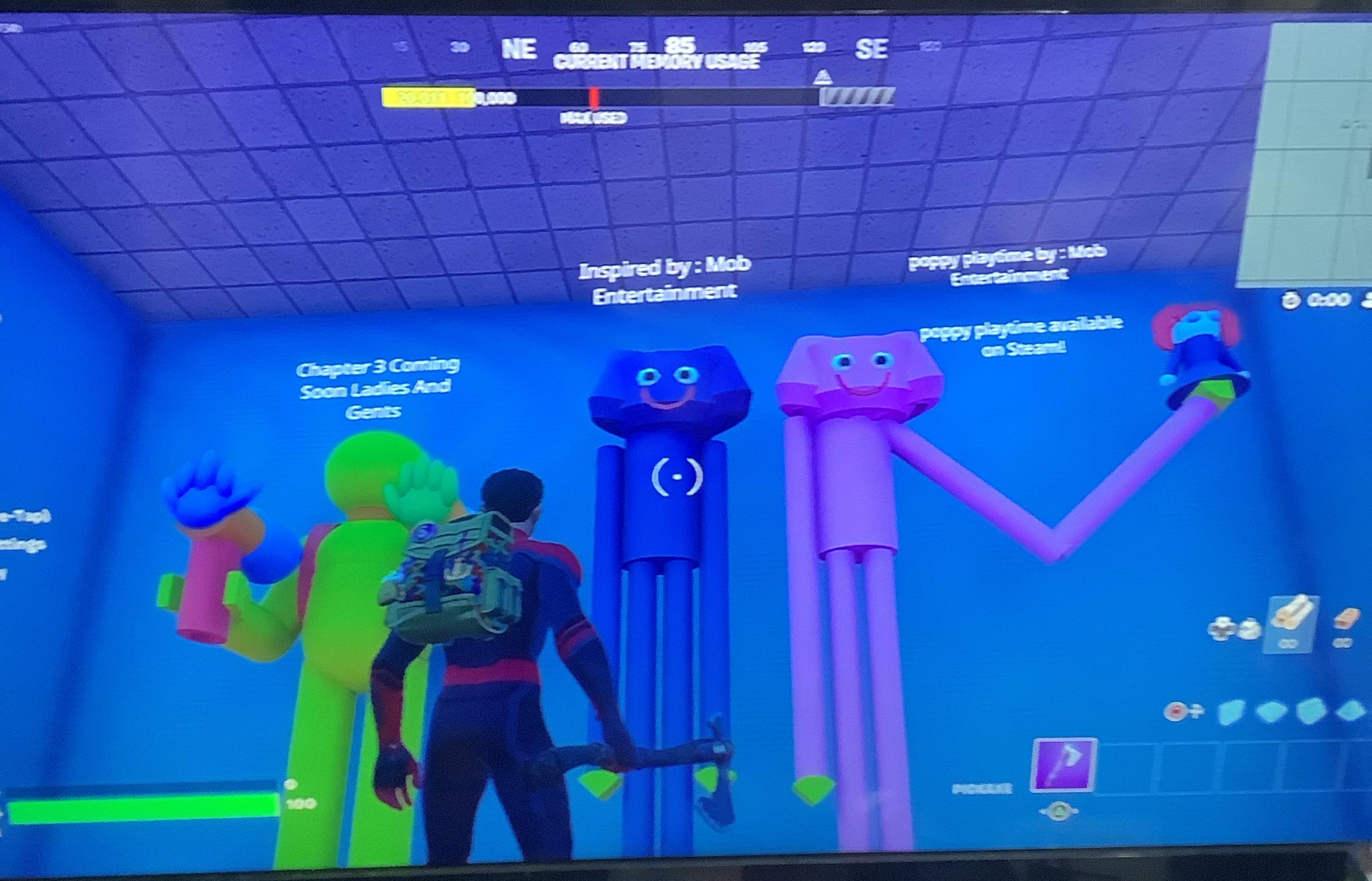 Fortnite Poppy playtime map progress | Scrolller