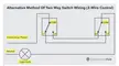 How to convert this two way switch circuit to smart and keep existing dumb switches.