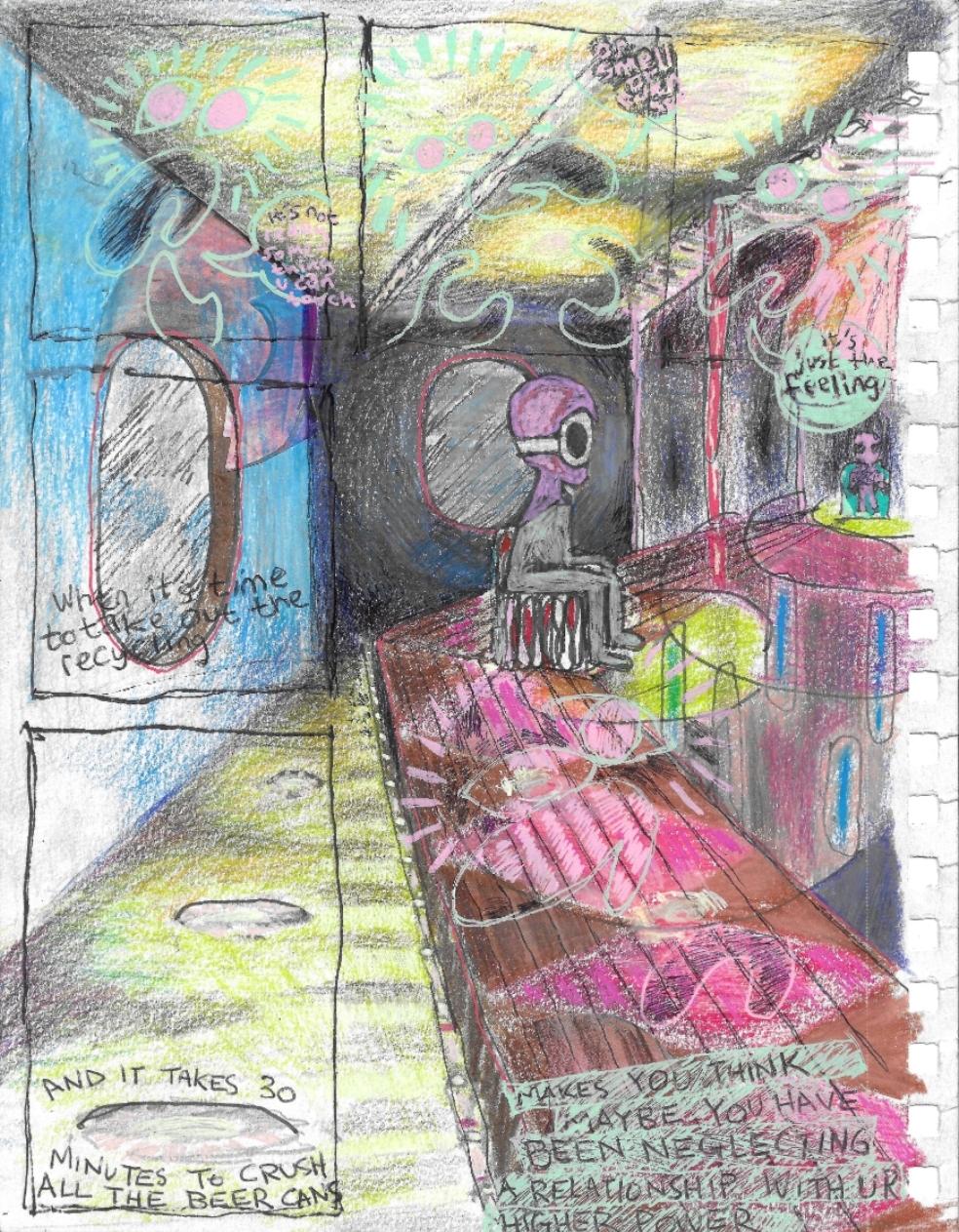 Here are some new collaborative drawings I've been making with my ...