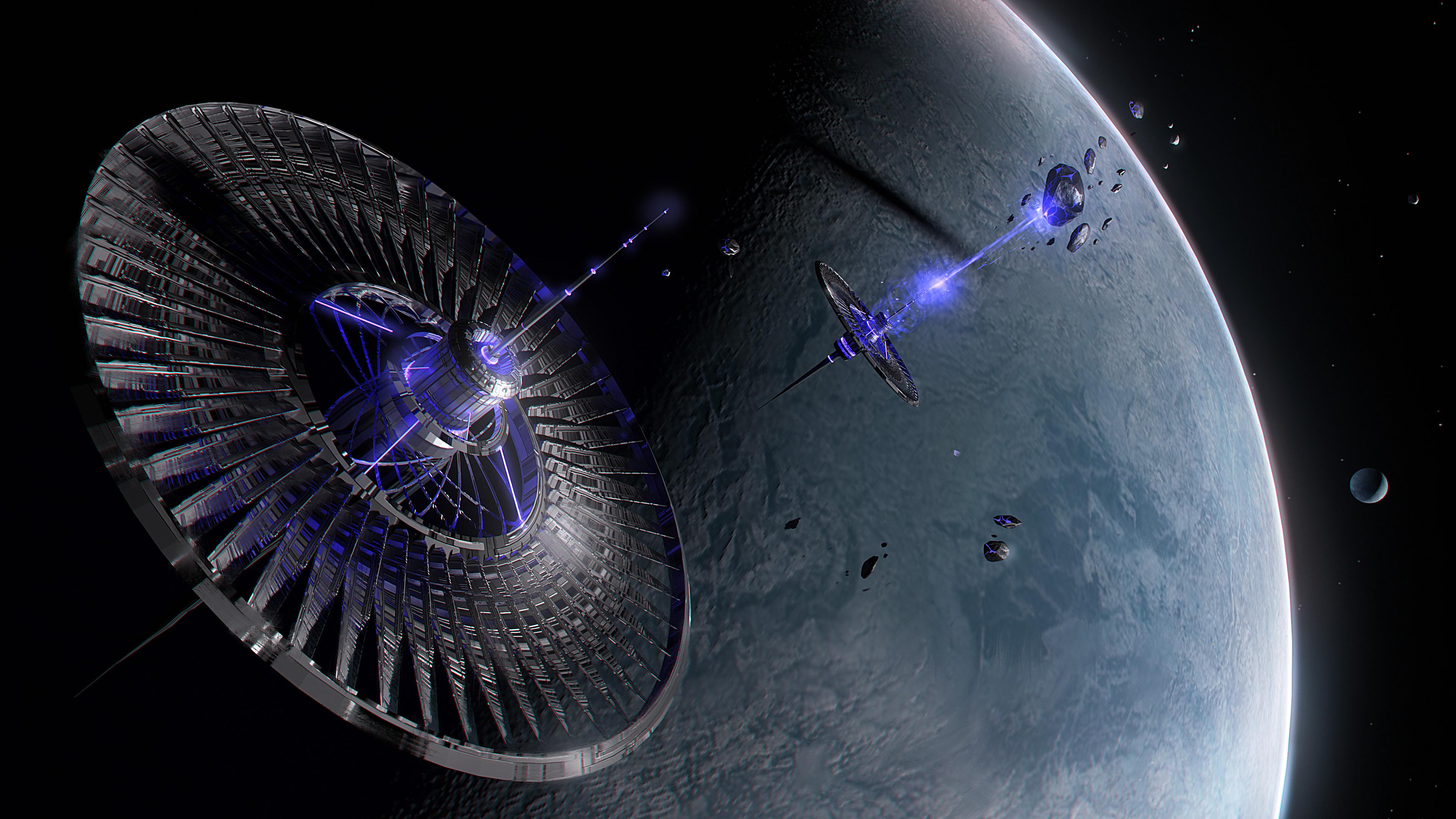 Asteroid Mining Operation Sci Fi Concept Art I Made In Blender asteroid-mining-operation-sci-fi-concept-art-i-made-in-blender