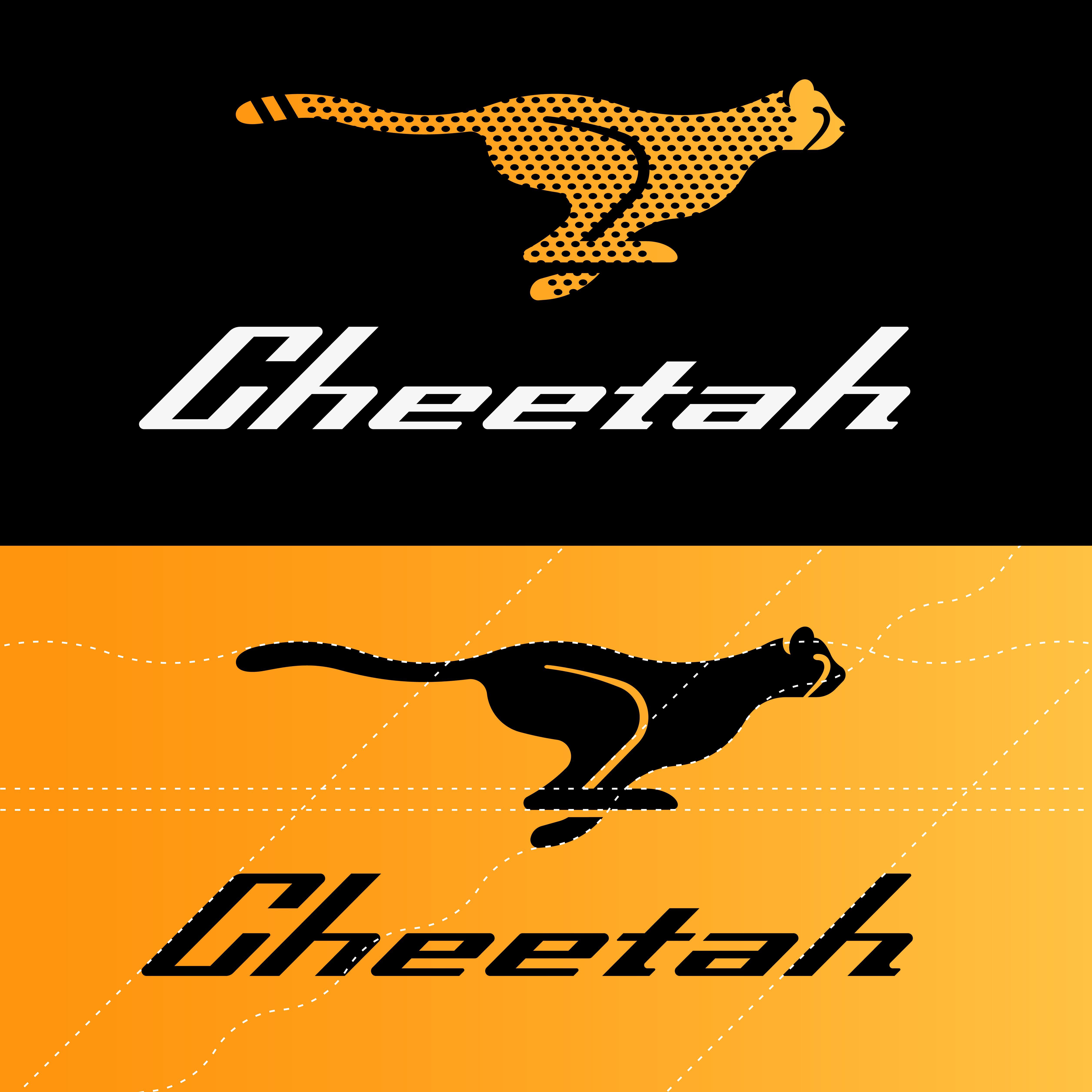 Logo made with sine waves and parallel diagonals.