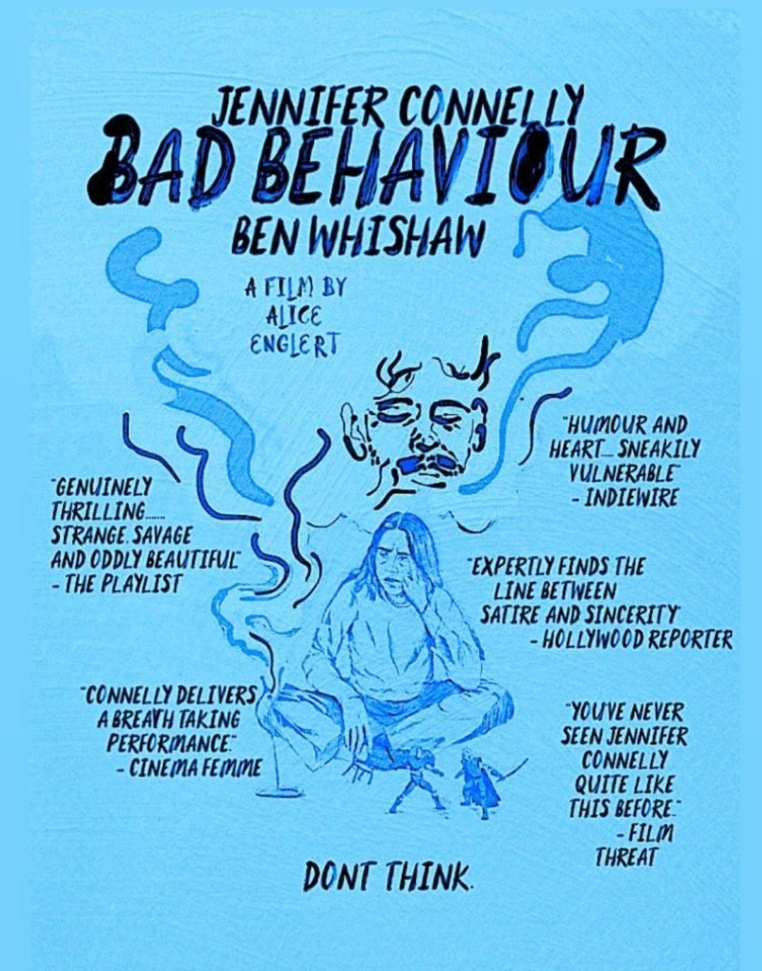 Another official artwork for "Bad Behaviour" out June 14