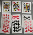 Deck of cards with 11s, 12s and 13s