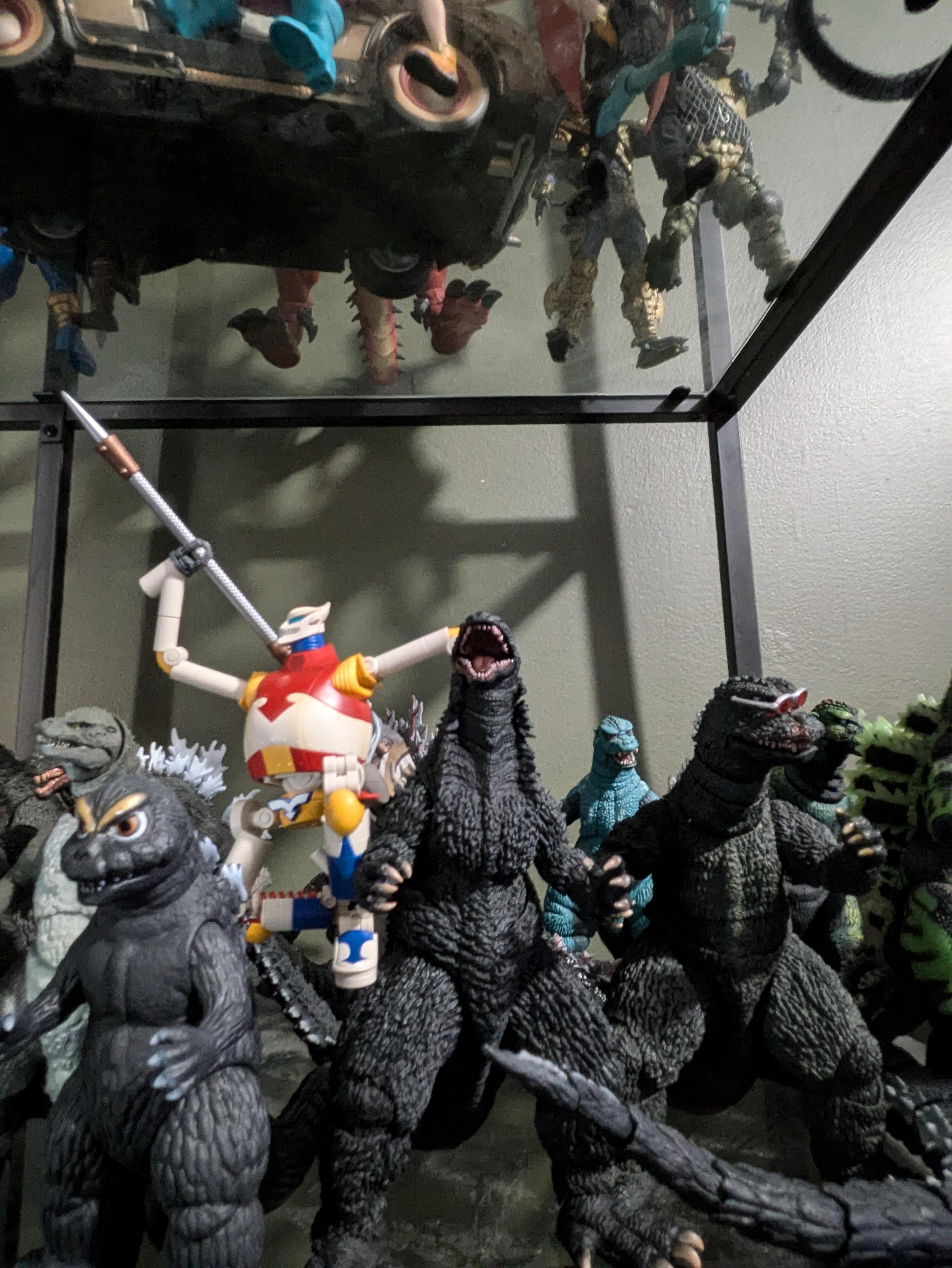 Godzilla Collection Display My Godzilla figure display | Scrolller