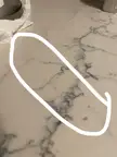 Any way to fix this scratch on quartz countertop? Not sure how it happened :(