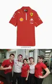 Ferrari mechanics with new team uniform reminded me of McDonalds even more than last year. Googled "mcdonals uniform" and lo and behold on the first page of results: