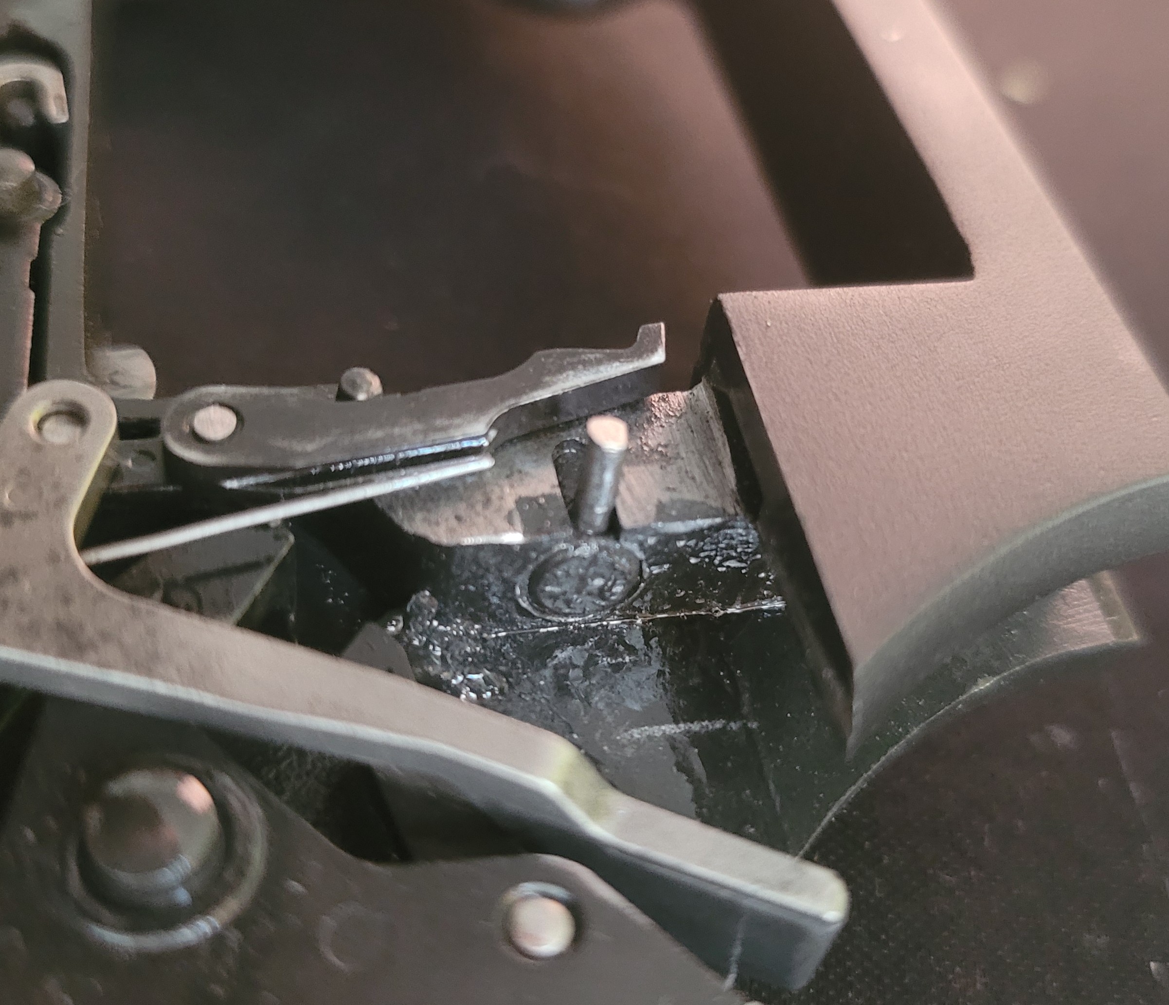 First gun, need help. RIA M206. Cylinder lock up latch is stuck. Is penerating oil a good idea?