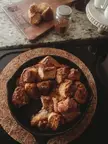 Monkey Bread, the first recipe I learned to make when I was 8 years old, in my great grandma’s skillet