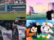 LA Dodgers first night against SF Giants (Anime format)