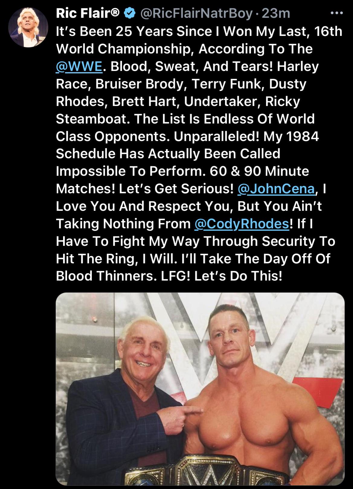 Discover more like SquaredCircle: [Elimination Chamber Spoilers] Ric ...