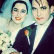 Robert Smith The Cure Wedding To Mary Poole In 1988 They Are Still
