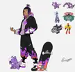 Poison type trainer oc