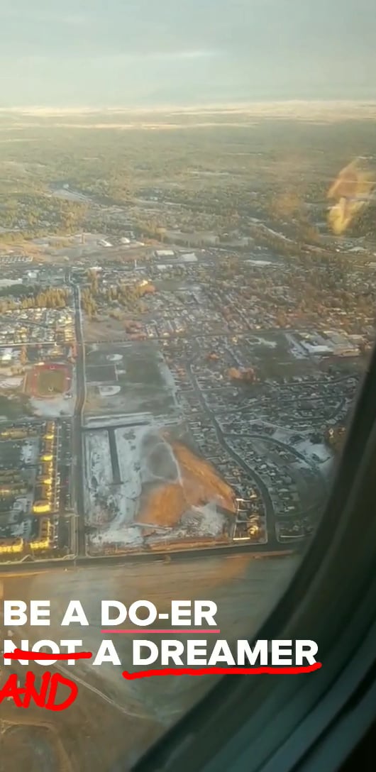 Took a snap of Eastern/Cheney flying into Spokane today