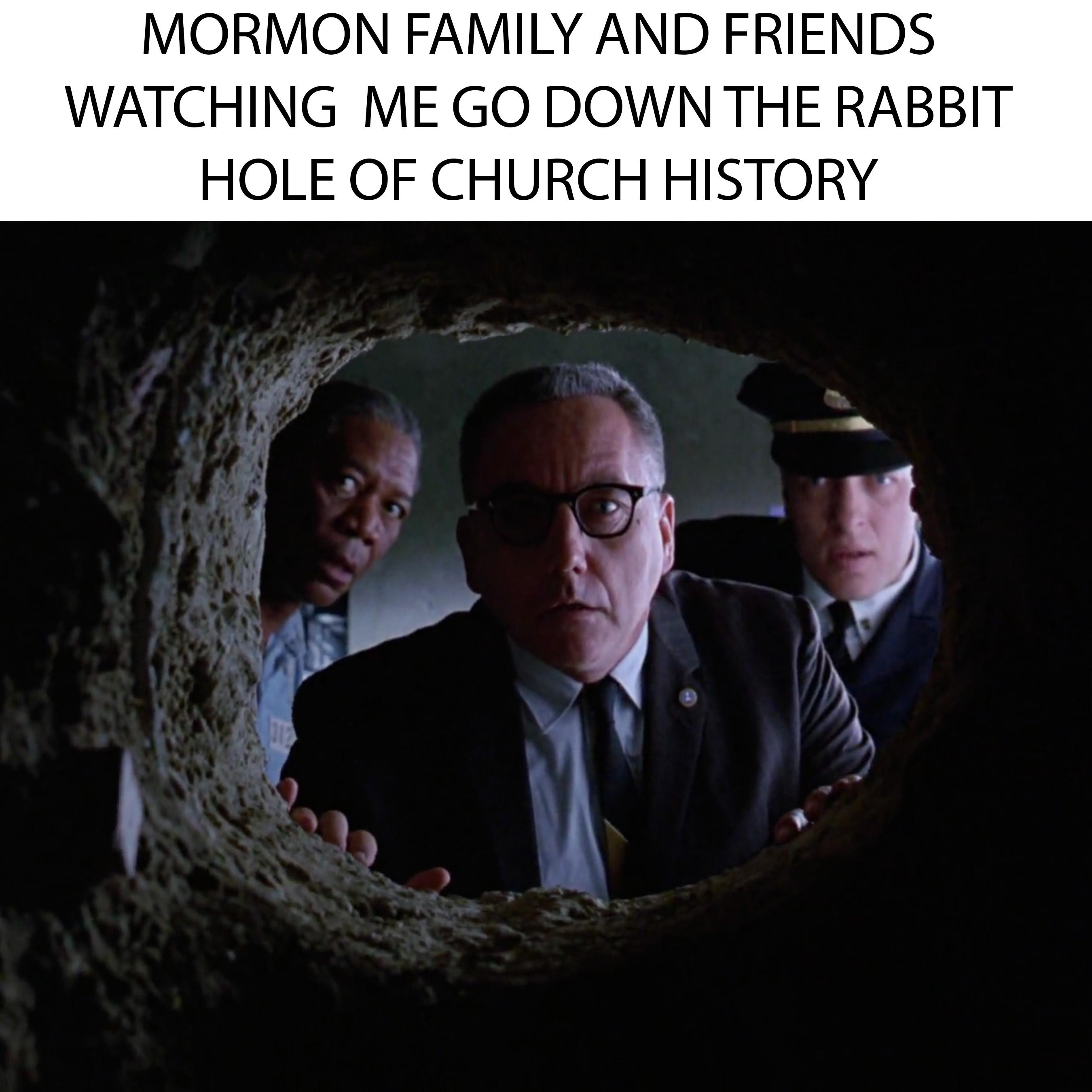 The rabbit hole is scary and dirty, but the light on the other side is ...