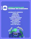 Roblox is the second most played game on Discord