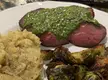 London Broil (top round) sous vide @130 for about 8 hours