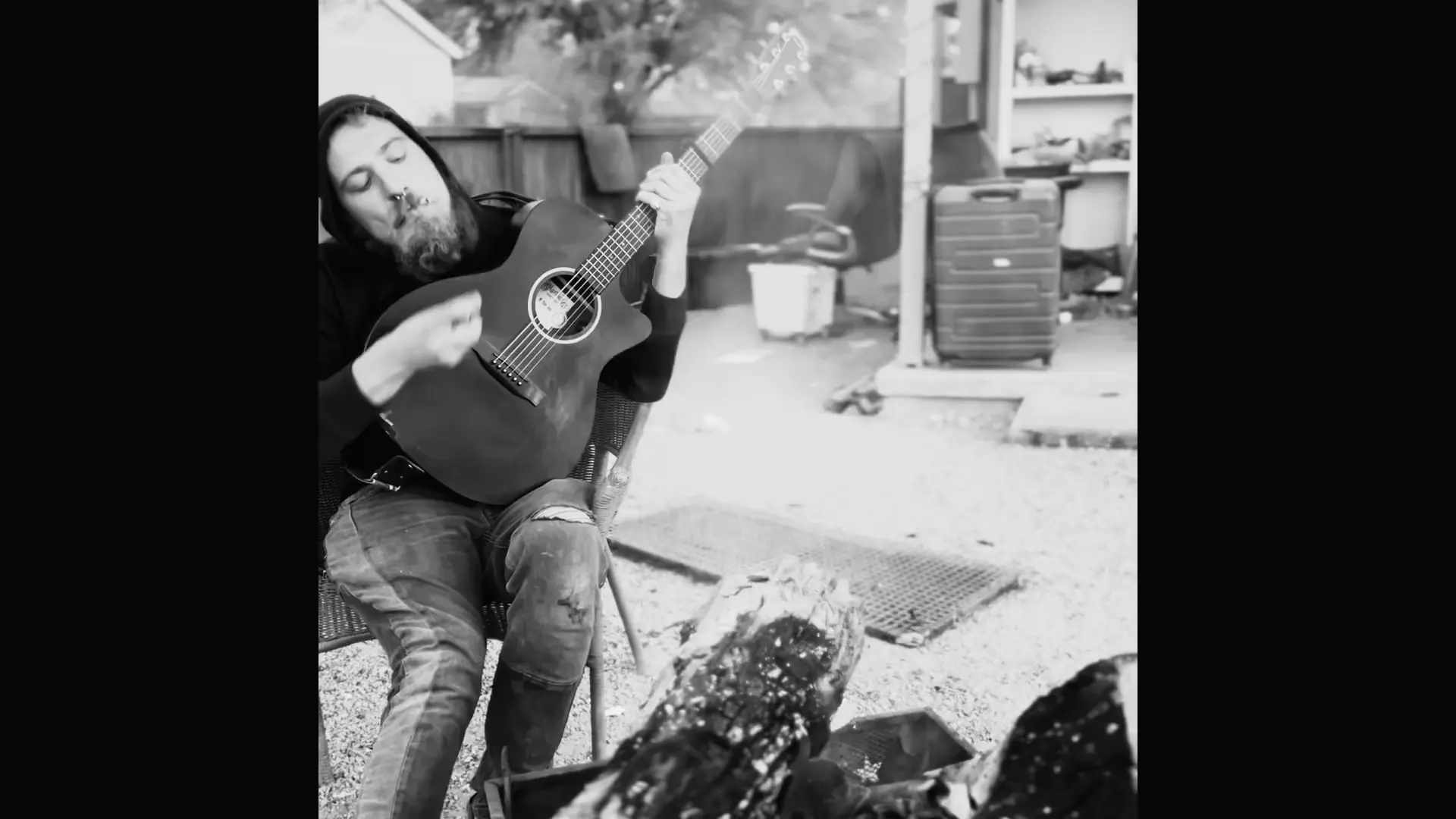 Airbag acoustic cover