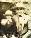 Al Capone and his son "Sonny"