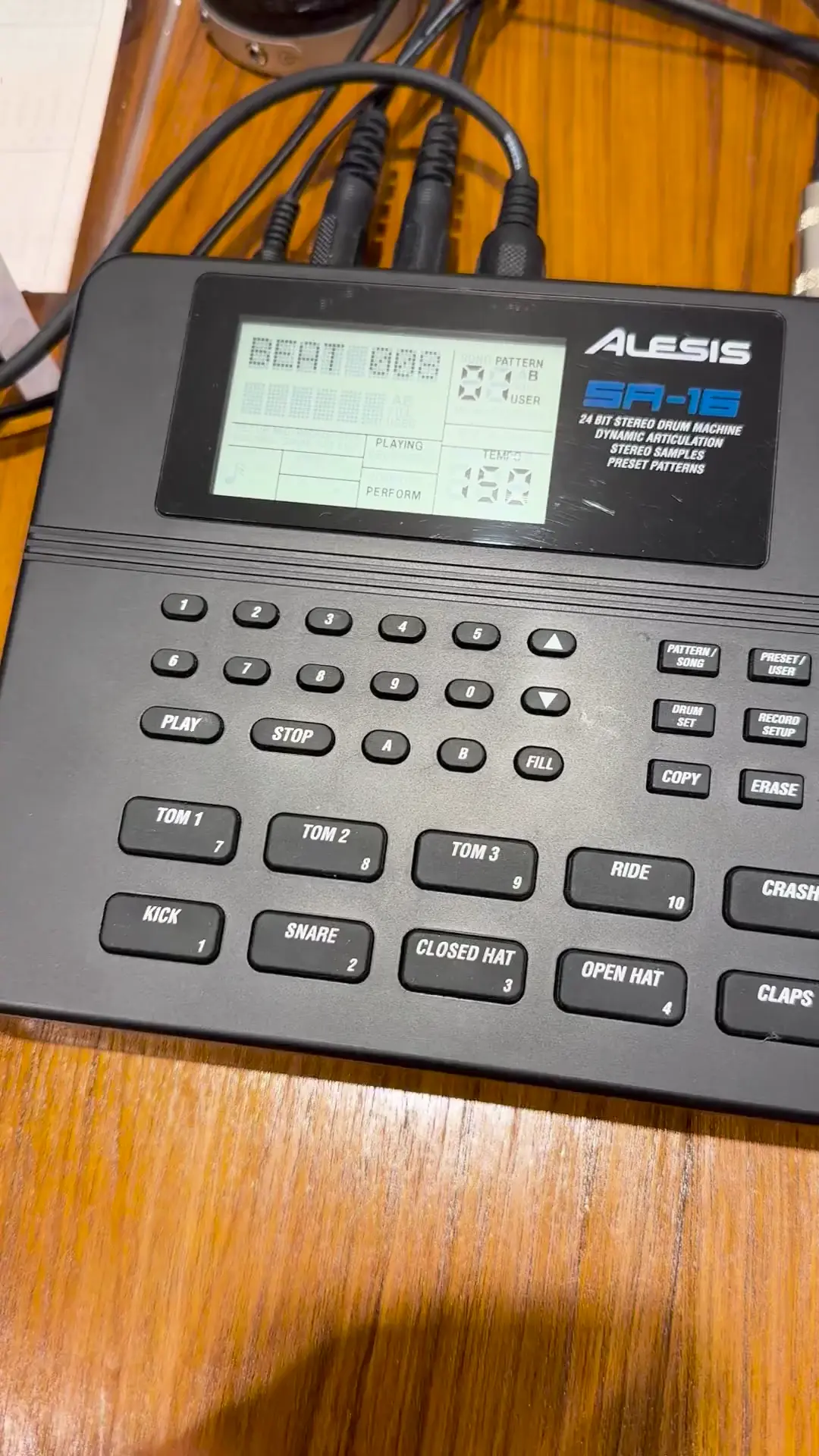 Alesis Sr-16 Missing Sample at 001