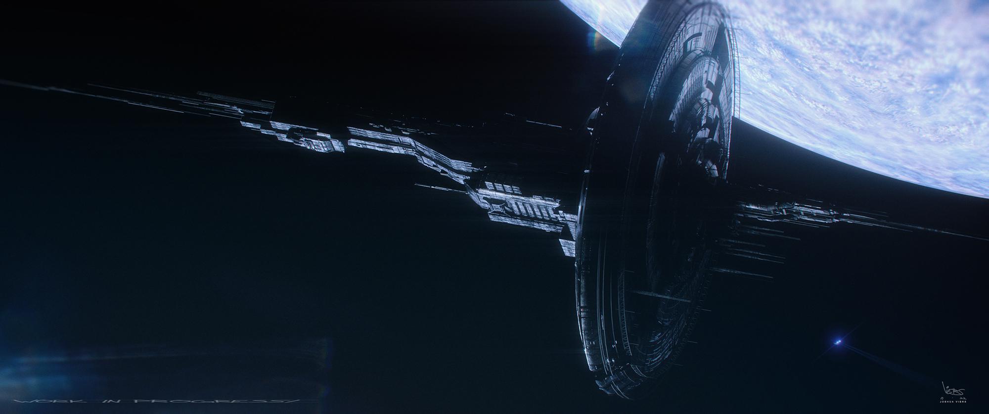 Alien Romulus Renaissance Space Station, dvsdesigner, Digital, 2022 ...
