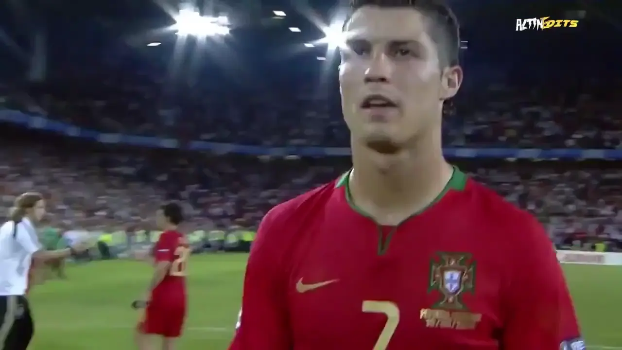 All of Cristiano Ronaldo's 93 shots taken in 21 knockout stage matches at World Cup/EURO, scoring only 3 goals